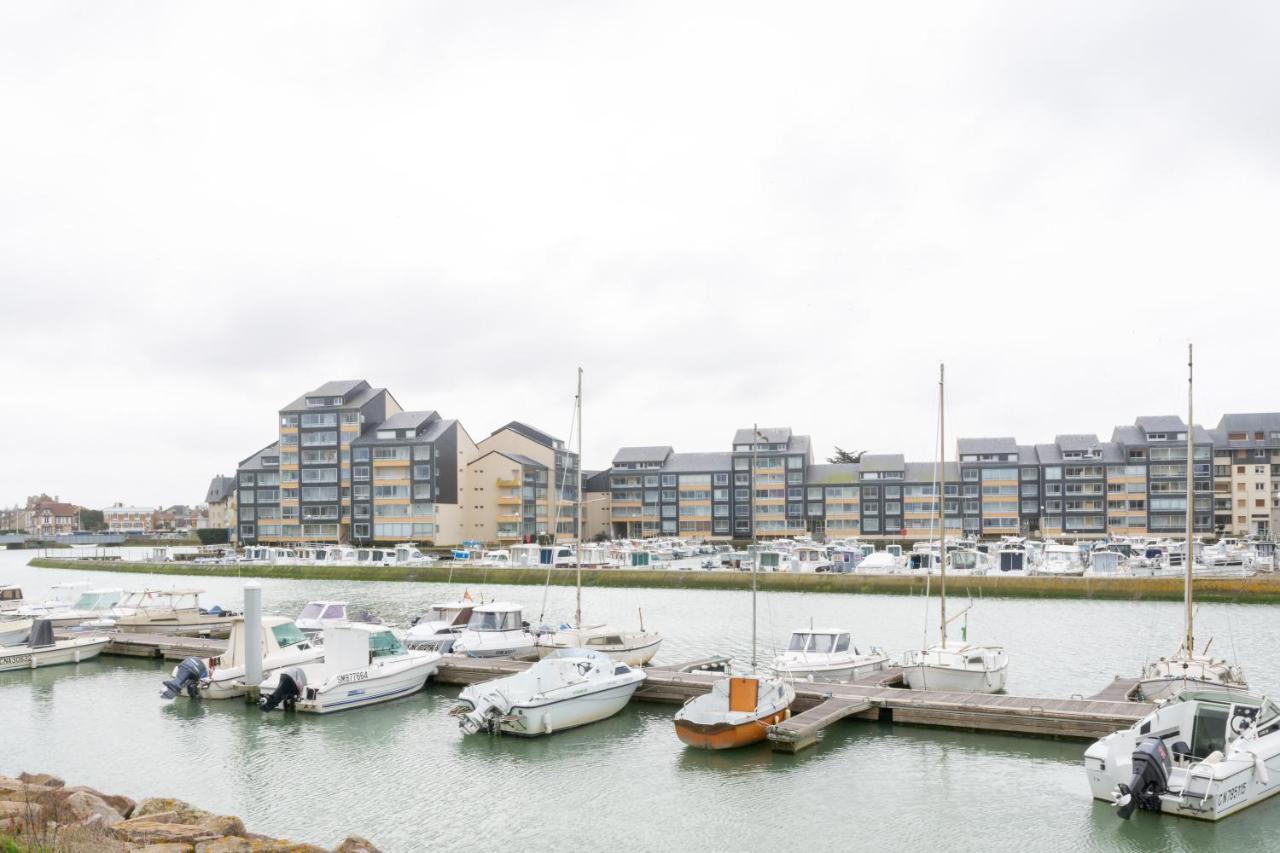 Le Greement - Appt Vue Sur Le Port Apartment Courseulles-sur-Mer Exterior photo
